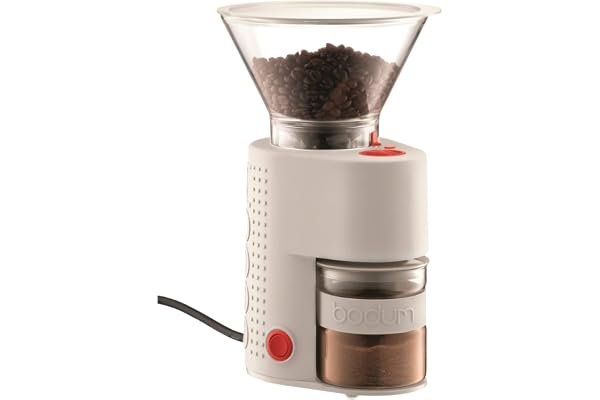 Bodum - 10903-913EURO-3 - Bistro - Broyeur à Café électrique, Meule Inox - 160 W