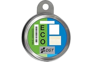 BLAUBODY Portaviñetas DGT para Motocicleta, Discreto, Impermeable, Plata Plateado con Clip (sin Tornillos) Equipo/Accesorio para Moto Scooter Ciclomotor, Quad ✪GARANTÍA DE por Vida✪ Portadocumentos de Papel