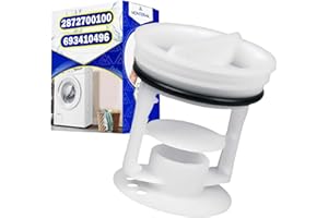 Flusensieb Waschmaschine für Ablaufpumpe mit dem Originalcode 2872700100 für Arçelik für Beko 693410496 für Smeg WM WMB WME WMP WTE WNF - Garantie 10 Jahre - MONTERAL