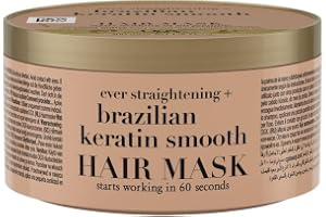 Sensogreen Ogx Mascarilla Keratina Brasileña 300 Hållbar Kvalitet, För Resor, Med Elegant Parfym