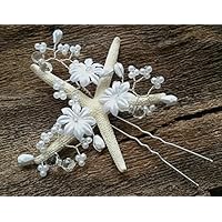 Seesterne Haarnadel für Strandhochzeit, Mermaid Beach