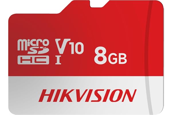 HIKVISION Extreme 8GB microSDXC Memory Card Class 10, V30 | 20MB/s Read, 10MB/s Write Speed | Compitable with Smartphones, Camera, CCTV | Drop Protection | Memory Card | 3 Yrs Warranty.