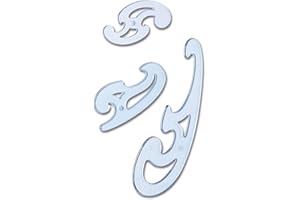 Arda 408533 Set Curvilinee, Confezione da 3 Pezzi