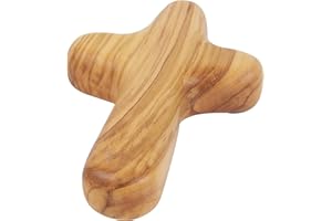 wellhouse Olive Handheld Prayer Cross Clinging Comfort Cross For Praying Religious Gift