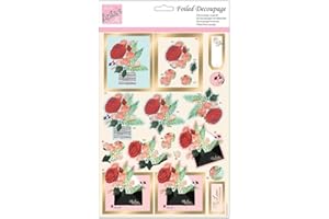 Anita's A4 Just For You Decoupage Sheet, Accessories Supplies For Craft, Paper Craft, Scrapbooking, Card Making, Origami, Ideal for Adult Craft, Adds Textured Pattern To Craft Projects