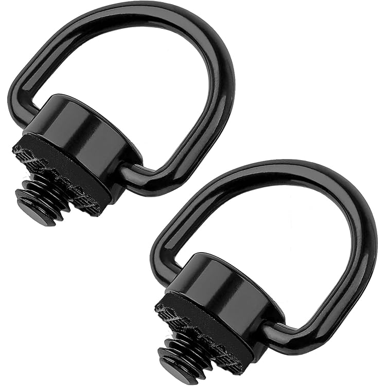 Herold Adaptateur De Fixation Pour Appareil Photo Reflex Numérique - Anneau En D 1/4 Pour Sangle D'épaule - Sac De Transport Pour Appareil Photo