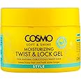 CD COSMO DESIGNS Soft & Shine Moisturizing Twist & Lock Gel 325ml | For Natural Curly/Coily/Wavy Hair | Tames Frizzy Hair and Hold Styles Longer | Paraben Free | Silicone Free | Yellow