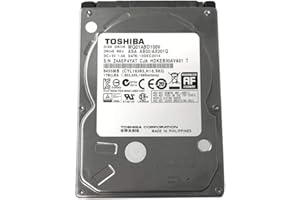 Toshiba Disque dur SATA 3,0 Go/s 2,5" 5400 tr/min 8 Mo de cache 1 To