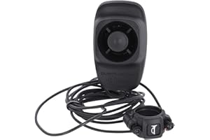 BUSCH+MÜLLER Busch & Müller Hupe 6-36V zum Ankleben am Unterrohr E-Prüfzeichen für schnelle E-Bikes, 661TU130/40PB