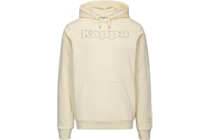Kappa - Felpa con Cappuccio, Uomo, Cotone, Sportivo, Modello: Logo Korpo Dafers
