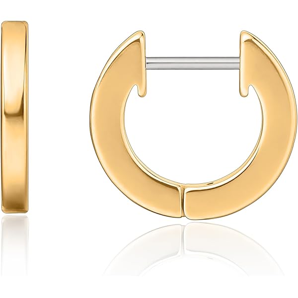 85 - Elegant paar 14krt rosé gouden oorstekers model - fraai afgewerkte
