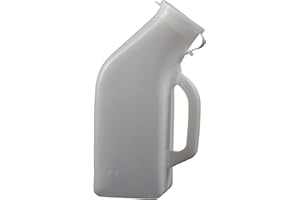 TOPMED ETS Orinatoio maschile con coperchio, 1000 ml, confezione da 1