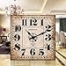 Produktbild europäische innotime wohnzimmer wanduhr wanduhr auf modernen minimalistischen mode square stumm figuren quarz - uhr,14 cm,24 - zoll - chance,beachten sie den stil
