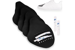 SULPO 2 Pairs Anti Wrinkle Shoe Crease Protector - Guards for Trainers & Sneakers - Soft Material Accessory