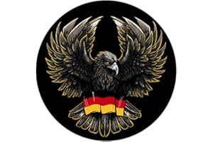 ‎SAMMYS SHIRT STORE Sammys Shirt Store Deutscher Adler Aufkleber 10 cm
