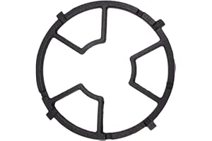 FDIT Żeliwny Stojak na Woka, Uniwersalny pierścień Kuchenki Gazowej Antypoślizgowy Wspornik Palnika Reduktora Ruszt do Podgrzewacza do Masła Mały Rondel