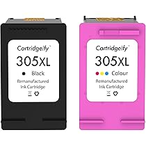 CARTUCCIA NERO 305XL PER HP ENVY 6010 6020 6022 6030 6032 6420 6422 6430 6432 - Foto 2