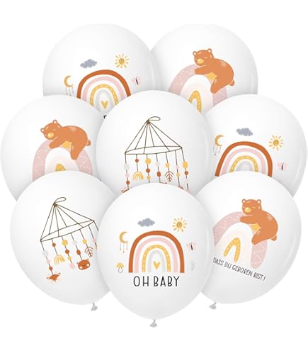 Mooie fuchsia ballonnen voor Moederdag: 'Liefste Mama', 6 st., geschikt voor helium