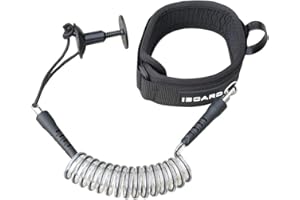 IBOARD Correa de seguridad de repuesto para tabla de surf, accesorios de surf de 7 mm, con 4 pies, brazalete de surf reemplazable para bodyboard shortboard M/L