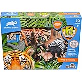 Vardem SH-D5801 Boxed 10 Piece Wild Animal Set - Toy
