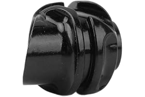 Bow Hooded Peep Sight, Enkel Installation Bågskytte Hooded Peep Sight 37 Graders Rostfritt för Utomhusbruk (Svart 37 grader)