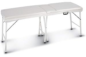 Aveanit Beauty Plastic Couch Cover Massage Tables Beds PVC Plastic Crystal Vinyl (White)