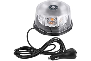 KIMISS LED stroboscopica lampeggiante di emergenza,8 LED 40 W 12V 24 V Magnetico Montato auto tetto Strobe avvertimento luce lampeggiante di emergenza luce