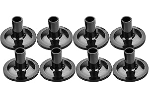 Tomotato 8 Stück Cymbal Sleeves, Kunststoff Beckenhüllen für Trommelbeckenständer Trommelbecken Hülsen Schlagzeug zubehör Ersatzteil für Trommel