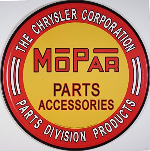 Chrysler Mopar Parts Tin Sign
