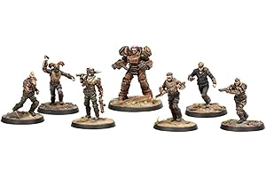 Modiphius Entertainment | Fallout Wasteland Warfare | Raiders: Core Set | Miniatures | Unpainted