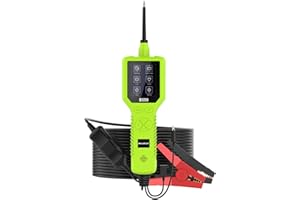 MR CARTOOL B550 Tester per Circuiti Automobilistici 12V 24V Tester Elettrico per auto Kit Sonda per Circuiti di Alimentazione Controllo del Sistema Diagnostico Elettronico per Camion Moto