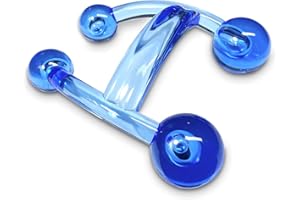 ResultSport Handy Double Massage Tool: Massager for deep muslce and Trigger Point Release. Used for Neck, Back, and Foot.