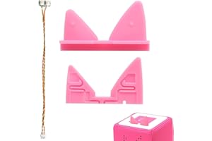 NUOGELIYA Sostituzione per toniebox Cavo Cavo Incluso Tasti Elettronici di Sostituzione Orecchie (Rosa+Cavo)