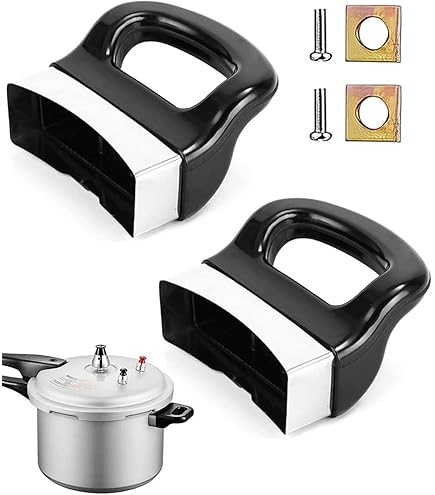 JIEBWCHA Topfgriffe Edelstahl - Hitzebeständige Griffe Für Töpfe & Pfannen