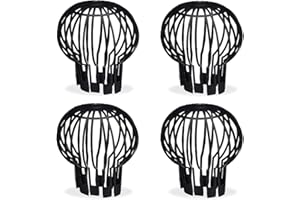 LEXIANG Tubo descendente Canalón Protector de Globo Filtro Colador Protección de canalón Filtro de bajante Filtro para Evitar fragmentos de Hojas
