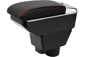 YJYWZH per Opel Corsa F 2020 2021 2022 Braccioli a Doppio Strato Grande Contenitore con Portabevande