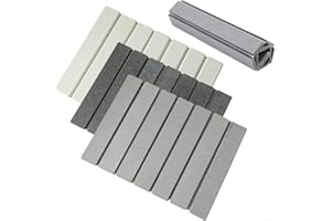 FACULX Tapete plegable de secado de platos de tierra de diatomeas, tapete de piedra de secado rápido, tabla de drenaje, tapete multiusos para platos y tazas, 40 x 30 cm (gris oscuro)