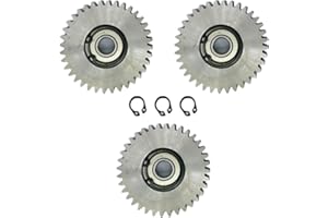 Viviance Engrenage de moteur de moyeu de talon de vélo électrique à 36 dents compatible avec Bafang et autres moteurs - Engrenage en acier de 38 mm