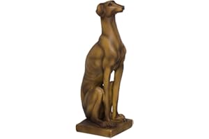 Vidal Regalos Figura Decorativa Perro Galgo Resina 24 cm