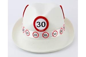 Folat Tribly Party Hat - Traffic Sign, Unisex, Adult, One Size