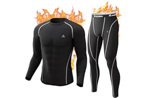 CL Convallaria bielizna termiczna męska bielizna funkcjonalna bielizna narciarska oddychający wewnętrzny polar zestaw bielizny termicznej ciepły miękki podkoszulek termiczny kalesony termiczne męskie