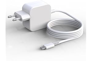 shefor 27W USB-C Alimentatore Compatibile con Raspberry Pi 5 16GB 8GB 4GB Caricabatterie di tipo C da 5,1 V 5 A, cavo da 1,8 m