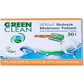 Green Clean Bulaşık Makinesi Tableti 30'lu