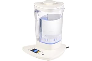 Rosenstein & Söhne Wasserionisierer: Wasserstoff-Ionisator für Trinkwasser, LCD-Display, 1,5 l (Wasser Ionisieren, Wasserstoffgenerator, Wasserfilter)