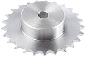 RS PRO 25-Zahn Kettenrad für 05B-1 Kette, Stahl, Bohrung Ø 14mm, Teilungs-Ø 76mm, 40mm