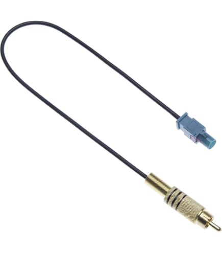 Cavo AV da RCA a 2,5 mm per telecamera posteriore per auto Cavo
