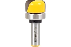 Yonico 14959 1-1/8-Inch Diameter Bowl & Tray Template Router Bit 1/2-Inch Shank