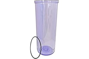 AQUAWATER, 104209, Bol et joint filtre 9''3/4 - Pièce détachée pour filtres standards 9"3/4 - Installation facile, filtration optimale, qualité garantie - 046 kg - Compatible et durable