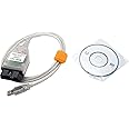 HugeAuto OBD2 Diagnostic Tool - Mini VCI J2534, Code Reader Cable for Techstream Software Including v13.00.022-b-obd Reader (1.5m)