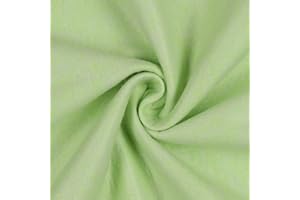 Mondo Tessuti - Tagli di Tessuto Panno Lenci - Feltro 1mm - Disponibile in Diversi Formati e ben 60 Colori (100X190CM, MENTA)